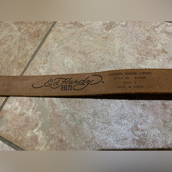 Ed hardy belt! Size L fits like a M - Picture 8 of 8